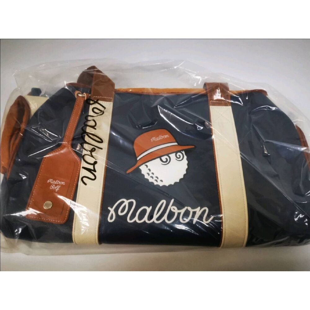 Malbon Golf Boston Bag Premium Duffle Travel Bag Golf Luxury Style